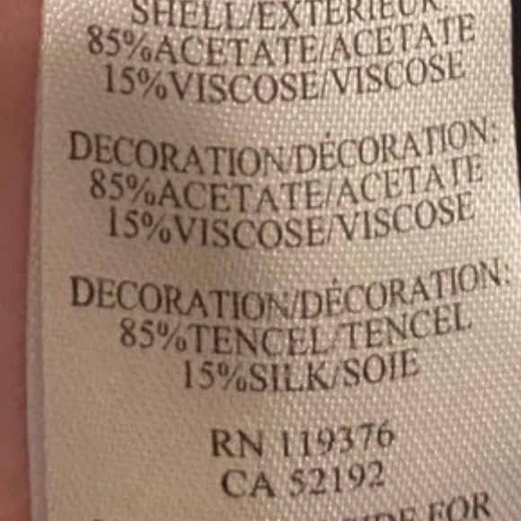 helmut Lang satin color block layered top - Picture 6 of 6